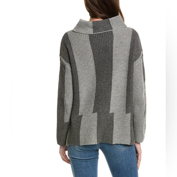 Ost Rolled Neck Wool-Blend Sweater | Grey | Large | EUC - Picture 2 of 8